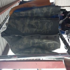 Camp button down sweater size 12